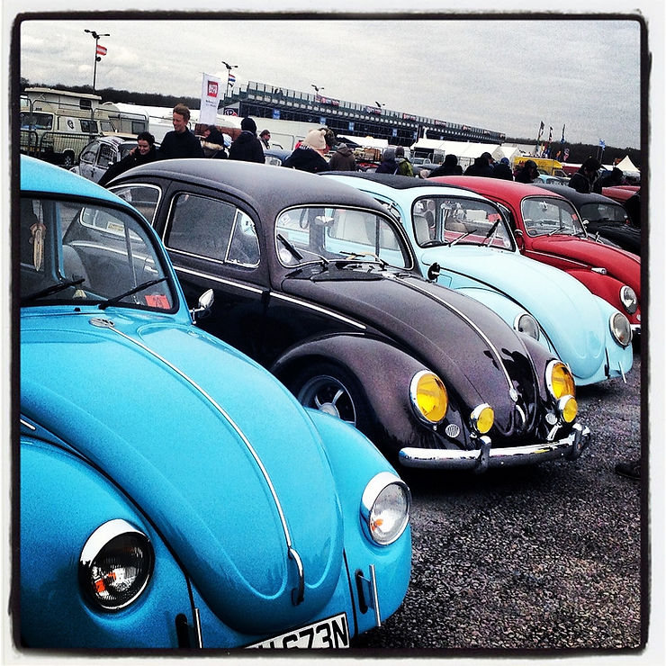 iconic Volkswagen Beetles